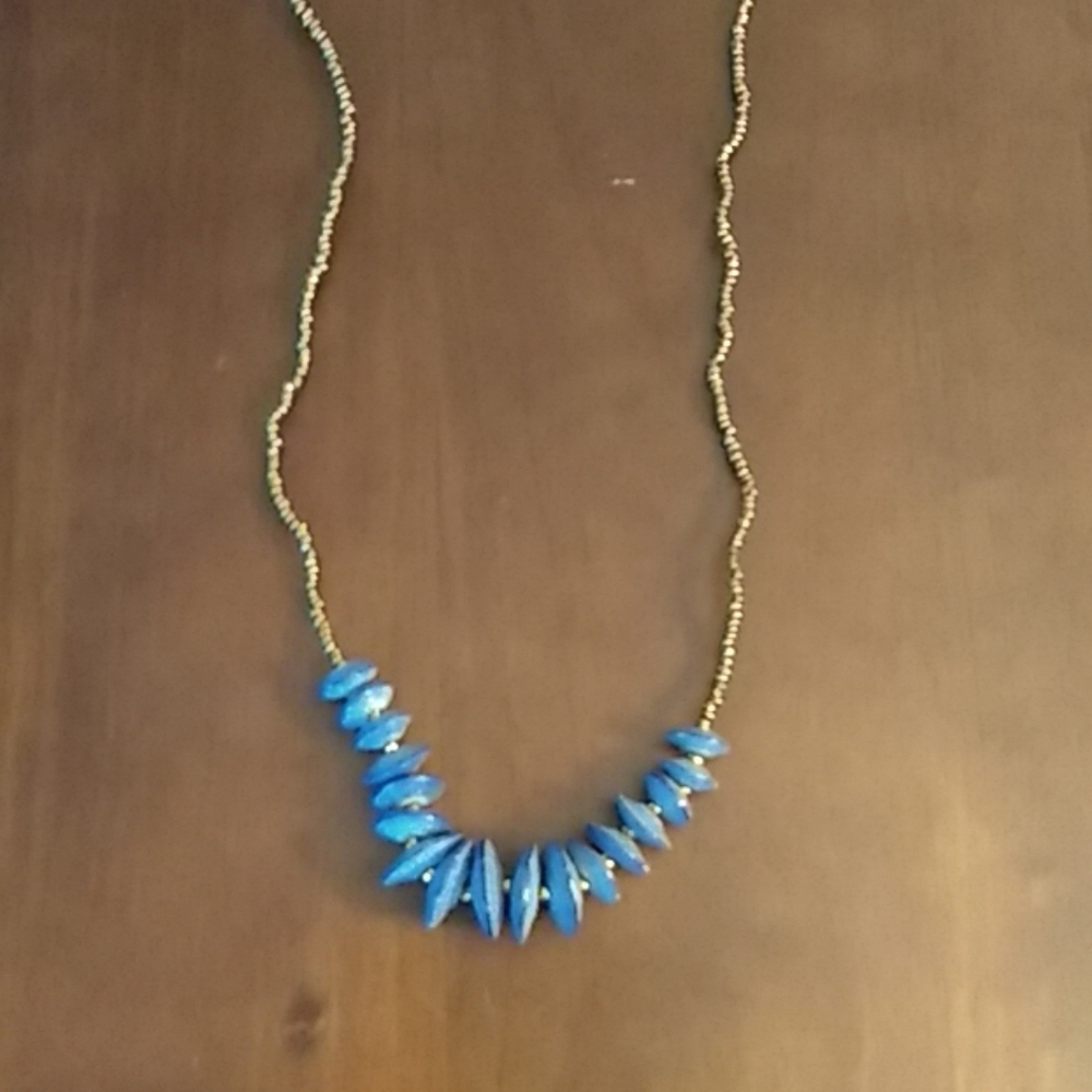 "31 Bits" paper bead long necklace